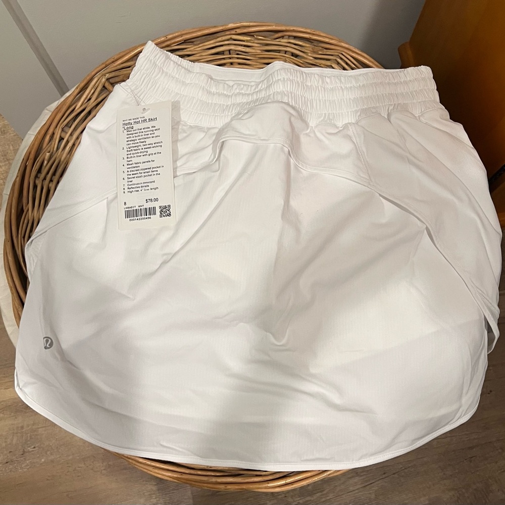 Lululemon brand new with tags. Size 8 white